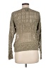 The Limited 100% Polyester Metallic Green Pullover Sweater Size M - photo 2