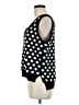 Pol Polka Dots Black Sweater Vest Size M - photo 5