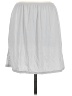 Uniqlo 100% Recycled Polyester Solid Silver Casual Skirt Size M - photo 1