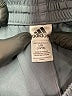 Adidas 100% Polyester Solid Gray Athletic Shorts Size 14 - 16 - photo 3
