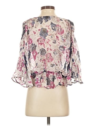 Zara Basic 3/4 Sleeve Blouse (view 2)