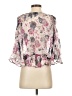 Zara Basic Pink 3/4 Sleeve Blouse Size S - photo 2