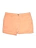 Faded Glory Solid Orange Shorts Size 6 - photo 1
