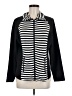 Zenergy by Chico's Stripes Black Jacket Size Med (1) - photo 1