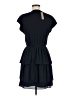 Point Sur 100% Polyester Solid Blue Casual Dress Size 6 - photo 2