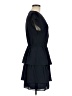 Point Sur 100% Polyester Solid Blue Casual Dress Size 6 - photo 4