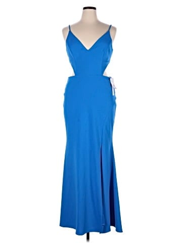 Aqua Cocktail Dress (view 1)