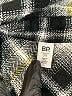 BP. Plaid Black 3/4 Sleeve Button-Down Shirt Size 3X - photo 7