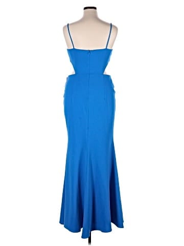 Aqua Cocktail Dress (view 2)