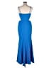Aqua 100% Polyester Blue Cocktail Dress Size 14 - photo 2