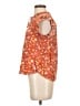 Chenault Orange Sleeveless Blouse Size S - photo 5