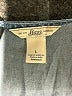 Bass 100% Lyocell Solid Blue Romper Size L - photo 4