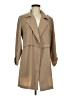 SOHO Apparel Ltd 100% Polyester Tan Trenchcoat Size M - photo 1