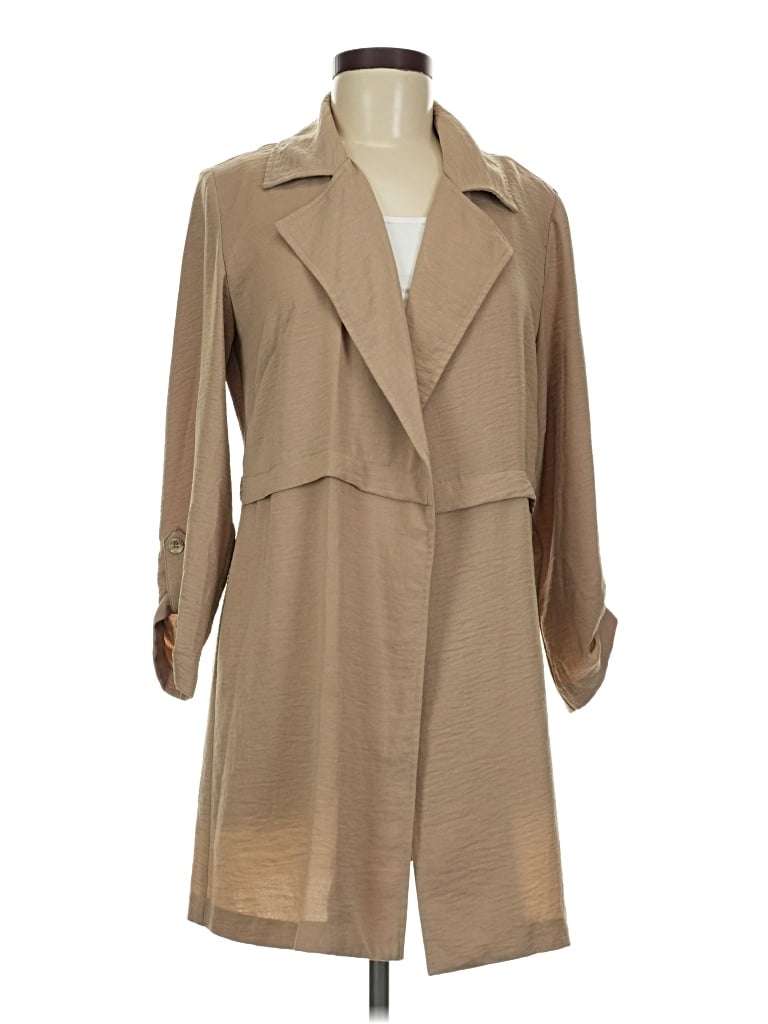 Pre-owned Soho Apparel Ltd Trenchcoat In Tan