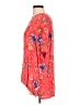 Jaclyn Smith 100% Rayon Floral Red Short Sleeve Blouse Size XL - photo 5