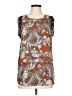 Papermoon Brown Sleeveless Blouse Size L - photo 1