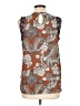 Papermoon Brown Sleeveless Blouse Size L - photo 2