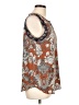 Papermoon Brown Sleeveless Blouse Size L - photo 4