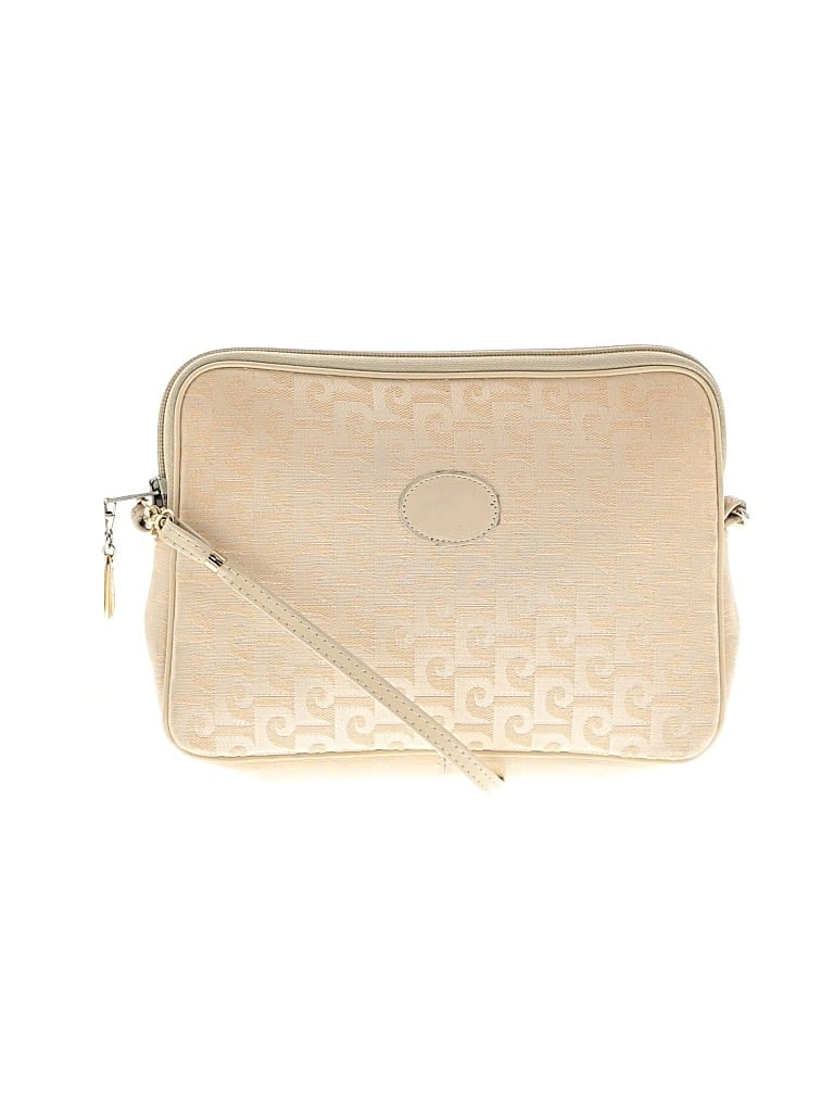 Pre-owned Pierre Cardin Crossbody Bag In Gold