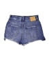 Stradivarius Blue Denim Shorts Size 4 - photo 2