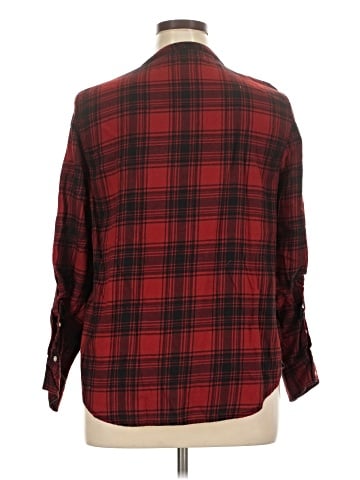 CALVIN KLEIN JEANS Long Sleeve Button-Down Shirt (view 2)