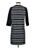 Ann Taylor LOFT Chevron-herringbone Gray Casual Dress Size S - photo 2