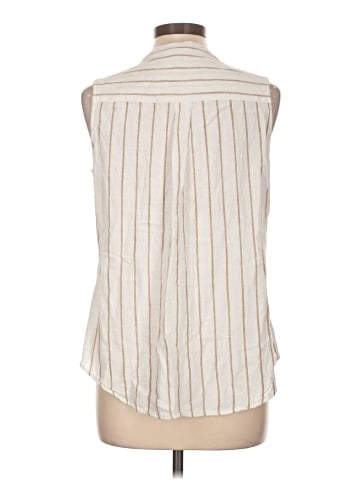 Weatherproof Sleeveless Button-Down Shirt (view 2)