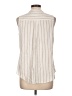 Weatherproof Ivory Sleeveless Button-Down Shirt Size L - photo 2