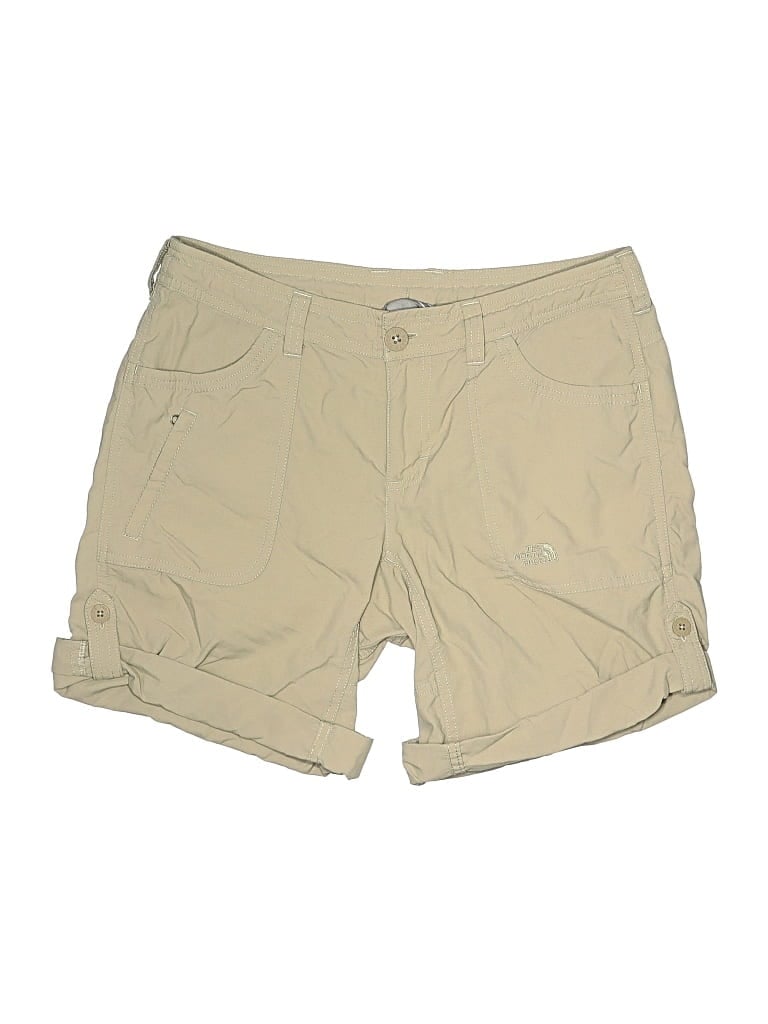 Pre-owned The North Face Khaki Shorts In Tan