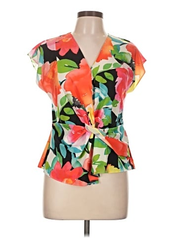 Joseph Ribkoff Short Sleeve Blouse (view 1)