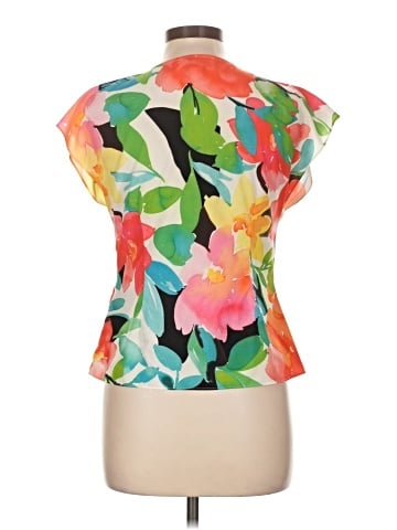 Joseph Ribkoff Short Sleeve Blouse (view 2)