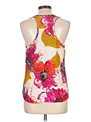 Trina Turk Sleeveless Silk Top (view 2)