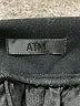 ATM 100% Silk Solid Black Track Pants Size S - photo 7