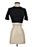 Joe Fresh Black Short Sleeve Turtleneck Size XS - photo 1
