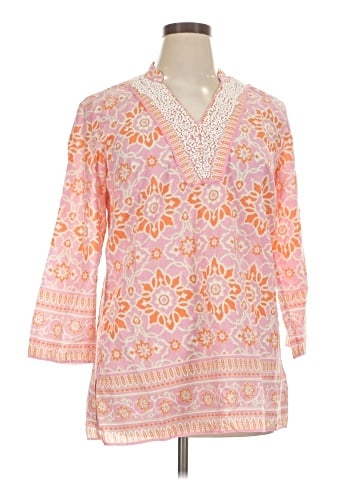 Charter Club 3/4 Sleeve Top (view 1)