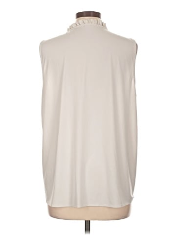 Ann Taylor Sleeveless Button-Down Shirt (view 2)