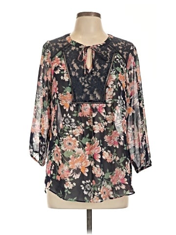 Zac & Rachel 3/4 Sleeve Blouse (view 1)