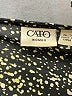 Cato Black 3/4 Sleeve Blouse Size 26 - photo 7