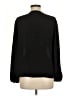 CeCe Black Long Sleeve Blouse Size M - photo 2