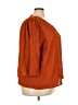 Calvin Klein 100% Polyester Orange 3/4 Sleeve Blouse Size 3X - photo 4