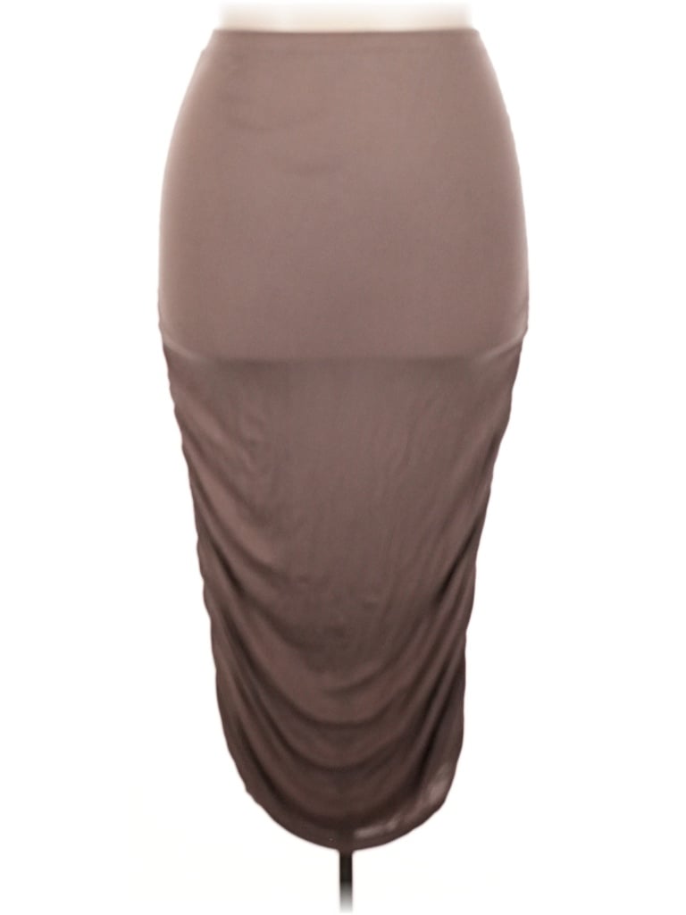 Pre-owned Made By Johnny Casual Skirt In Brown