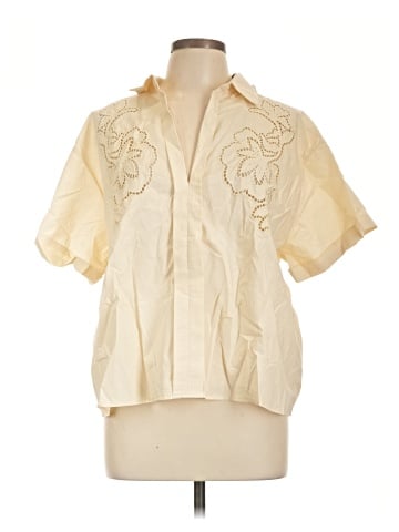 Future Collective Short Sleeve Blouse (view 1)