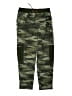 Lands' End 100% Polyester Camo Green Cargo Pants Size 14 - 16 Husky - photo 1