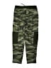 Lands' End 100% Polyester Camo Green Cargo Pants Size 14 - 16 Husky - photo 2