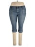 Cato Color Block Blue Jeans Size 2X (estimated) - photo 1