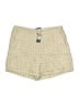 Express Tweed Yellow Shorts Size 10 - photo 1