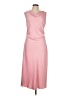 Bebe 100% Polyester Pink Casual Dress Size L - photo 1