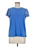 CeCe Blue Short Sleeve Top Size M - photo 1