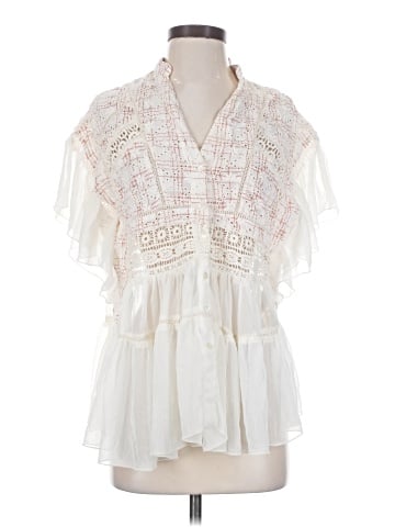 Akemi + Kin Short Sleeve Blouse (view 1)