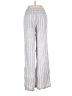 Rewash Stripes Silver Linen Pants Size M - photo 2